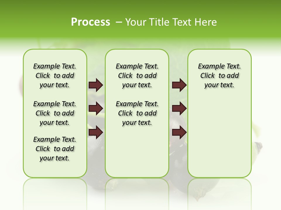 Vitamin Natural Food PowerPoint Template