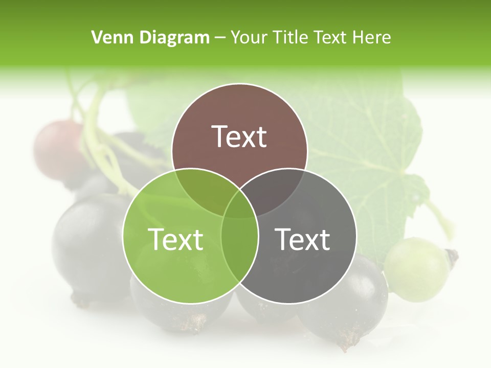 Vitamin Natural Food PowerPoint Template
