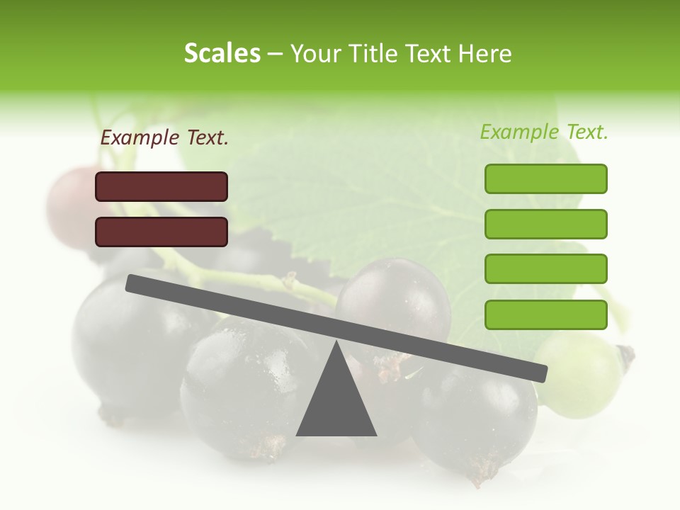 Vitamin Natural Food PowerPoint Template