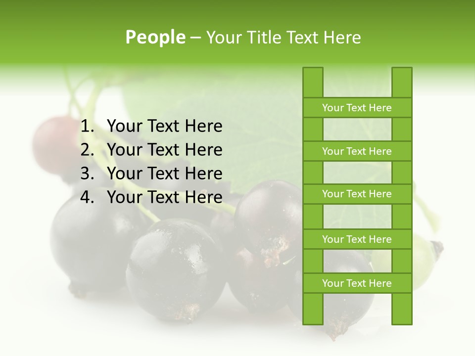 Vitamin Natural Food PowerPoint Template