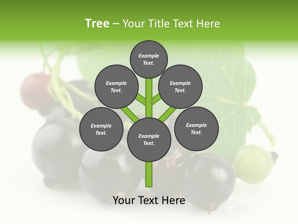 Vitamin Natural Food PowerPoint Template