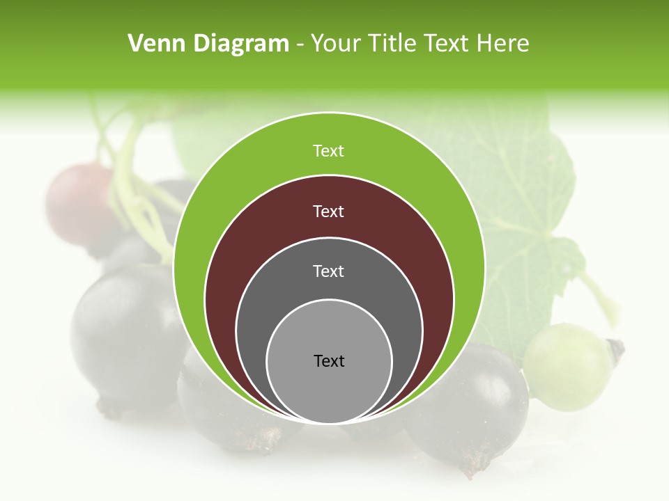 Vitamin Natural Food PowerPoint Template