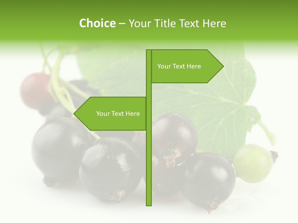 Vitamin Natural Food PowerPoint Template