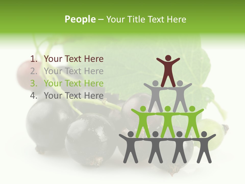 Vitamin Natural Food PowerPoint Template