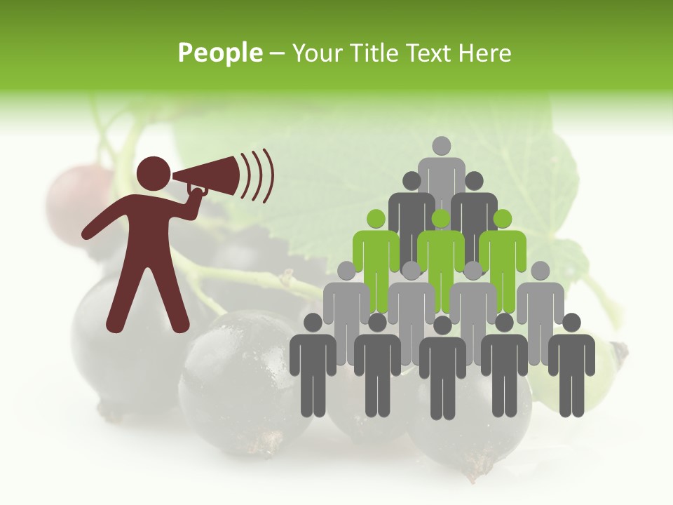 Vitamin Natural Food PowerPoint Template