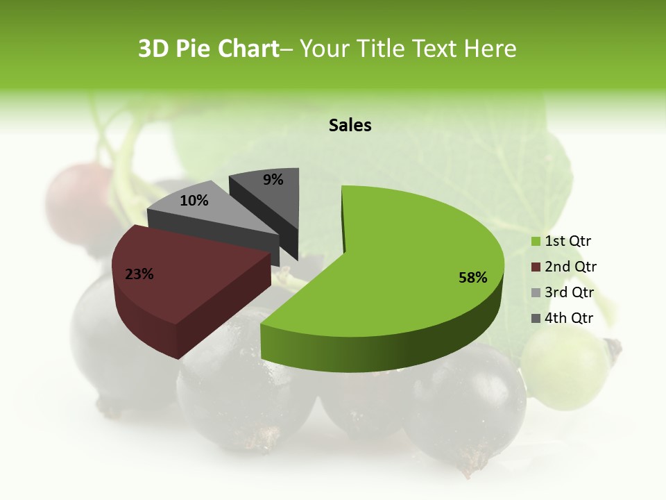 Vitamin Natural Food PowerPoint Template