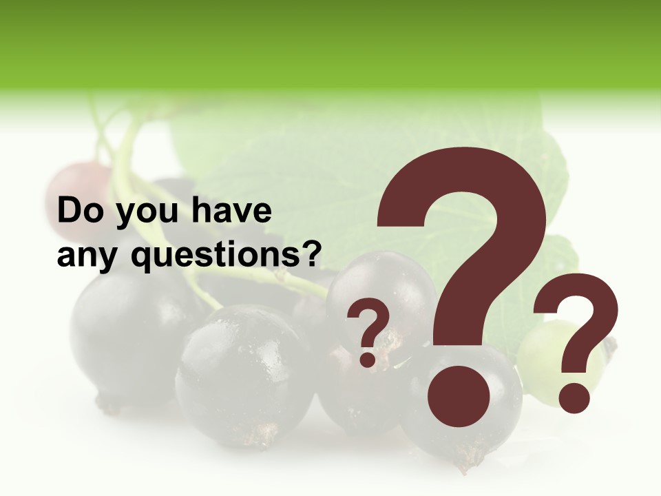 Vitamin Natural Food PowerPoint Template