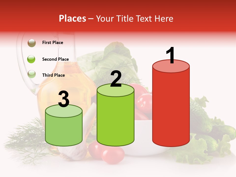 Nutrition Salad Fruit PowerPoint Template