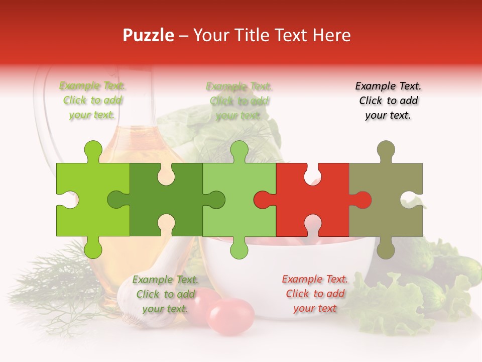 Nutrition Salad Fruit PowerPoint Template