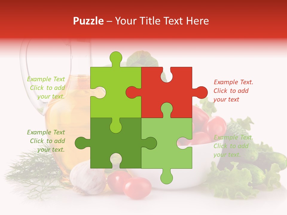Nutrition Salad Fruit PowerPoint Template