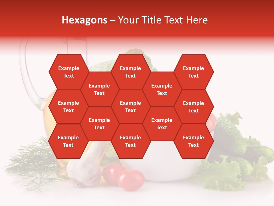 Nutrition Salad Fruit PowerPoint Template