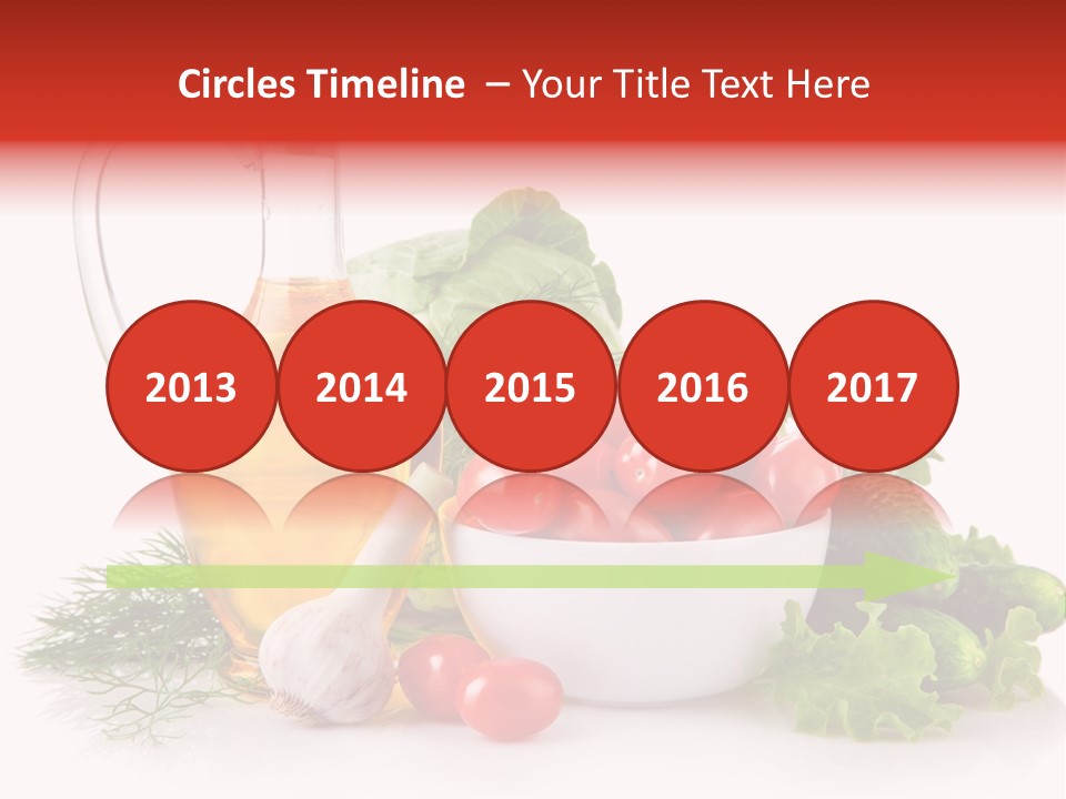 Nutrition Salad Fruit PowerPoint Template