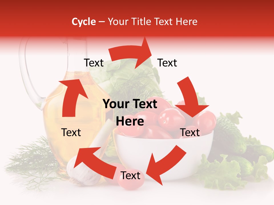Nutrition Salad Fruit PowerPoint Template