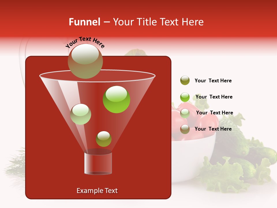 Nutrition Salad Fruit PowerPoint Template