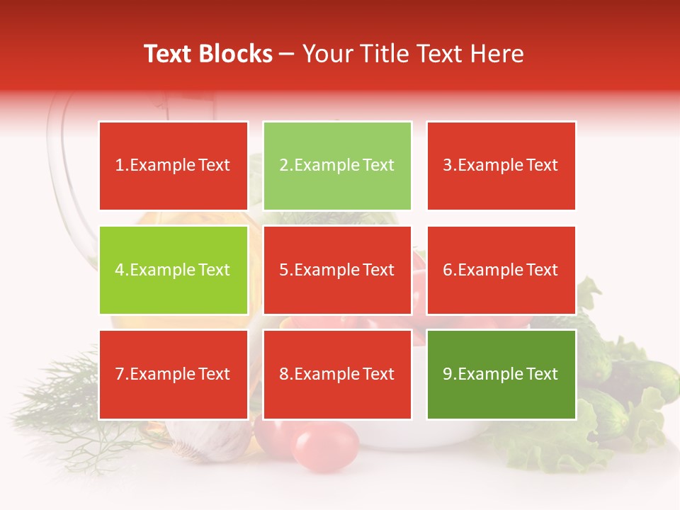 Nutrition Salad Fruit PowerPoint Template