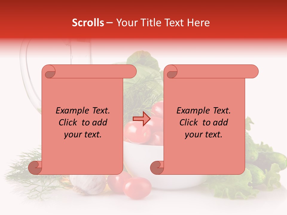 Nutrition Salad Fruit PowerPoint Template