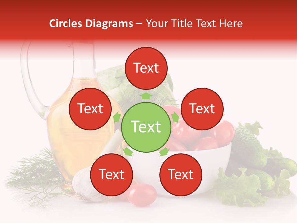 Nutrition Salad Fruit PowerPoint Template