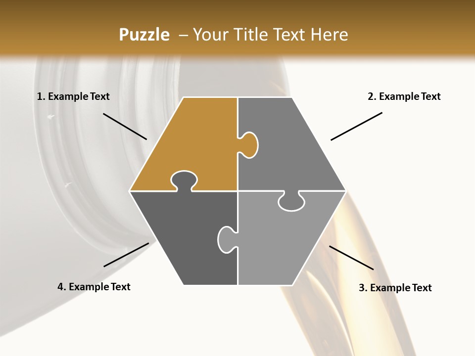 Lubricant Liquid Close Up PowerPoint Template