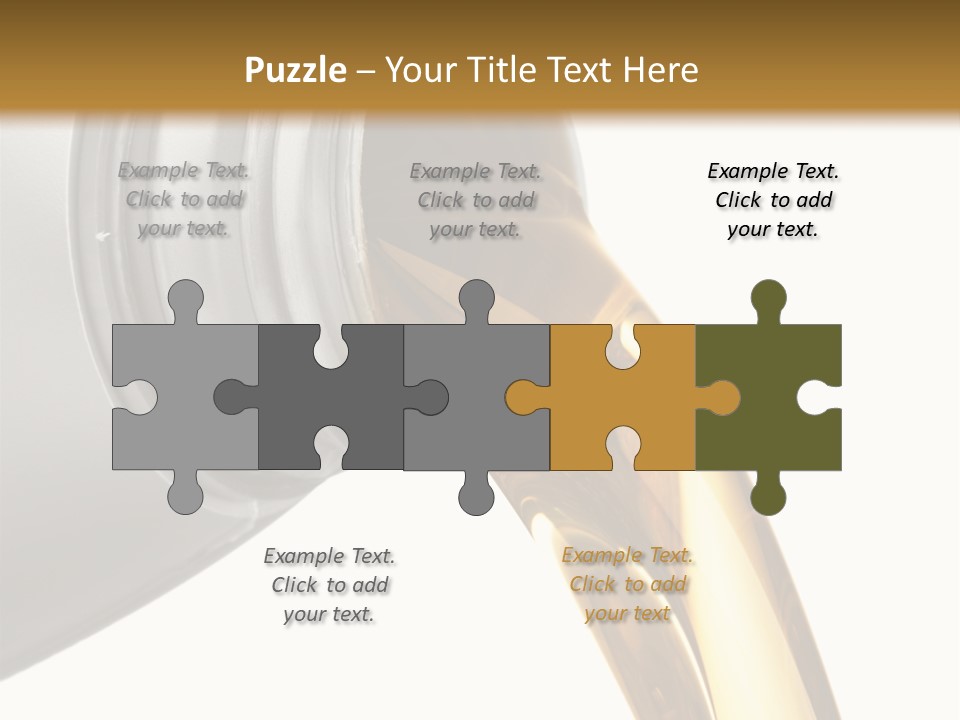 Lubricant Liquid Close Up PowerPoint Template