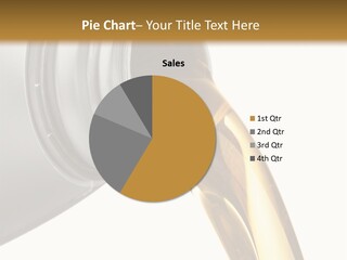 Lubricant Liquid Close Up PowerPoint Template