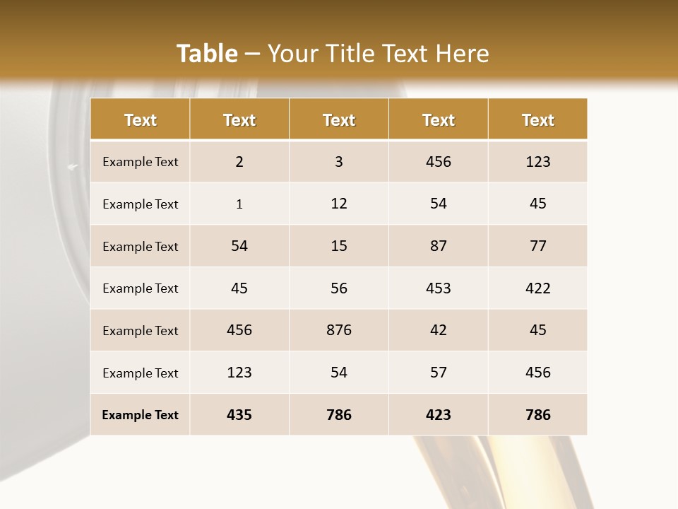 Lubricant Liquid Close Up PowerPoint Template
