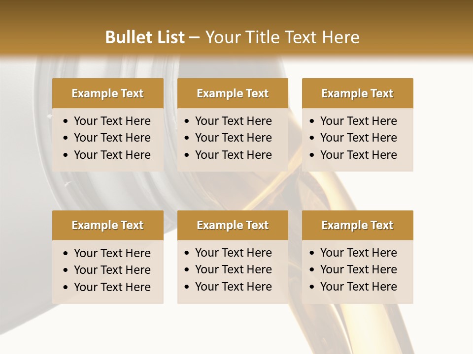 Lubricant Liquid Close Up PowerPoint Template