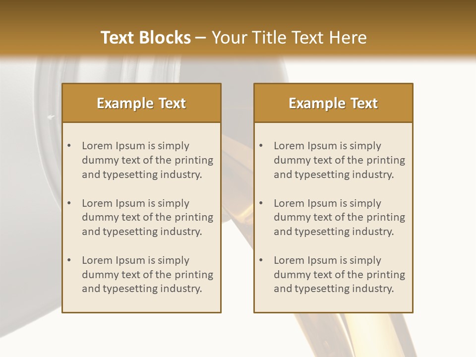 Lubricant Liquid Close Up PowerPoint Template