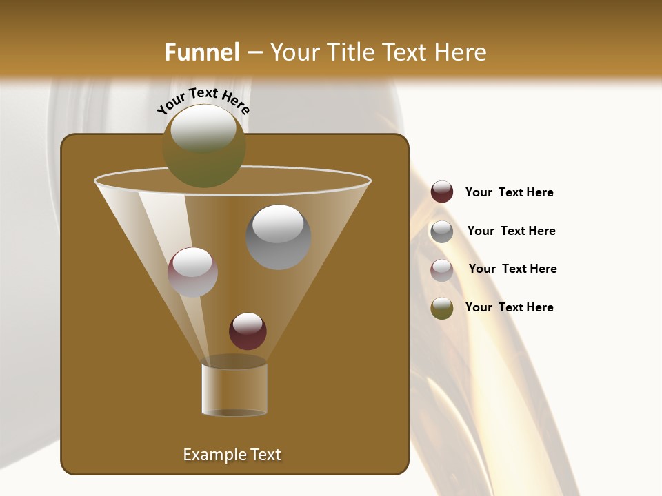 Lubricant Liquid Close Up PowerPoint Template