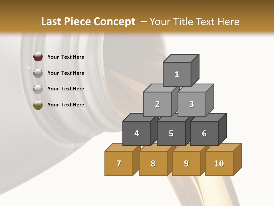 Lubricant Liquid Close Up PowerPoint Template