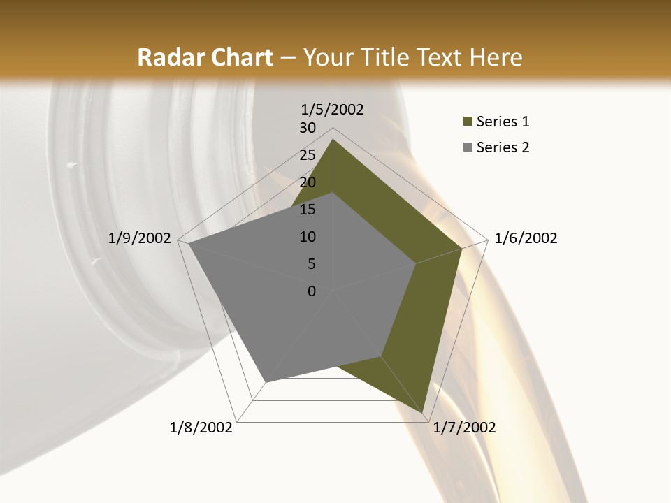Lubricant Liquid Close Up PowerPoint Template