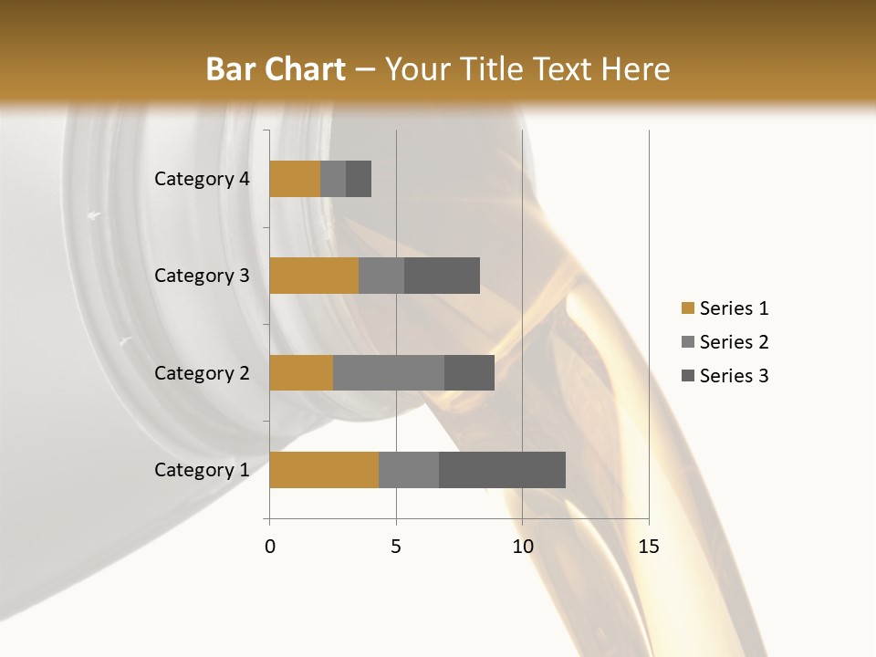 Lubricant Liquid Close Up PowerPoint Template