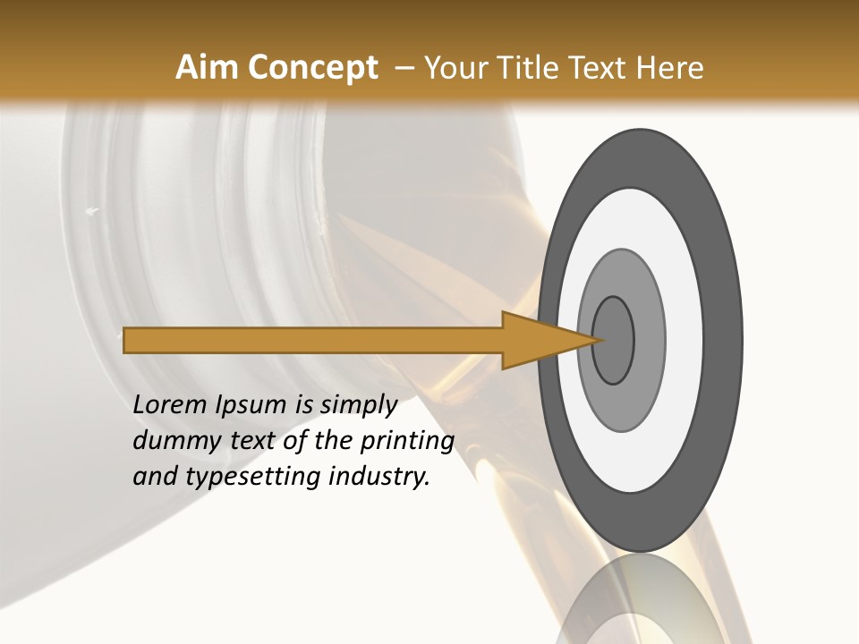 Lubricant Liquid Close Up PowerPoint Template