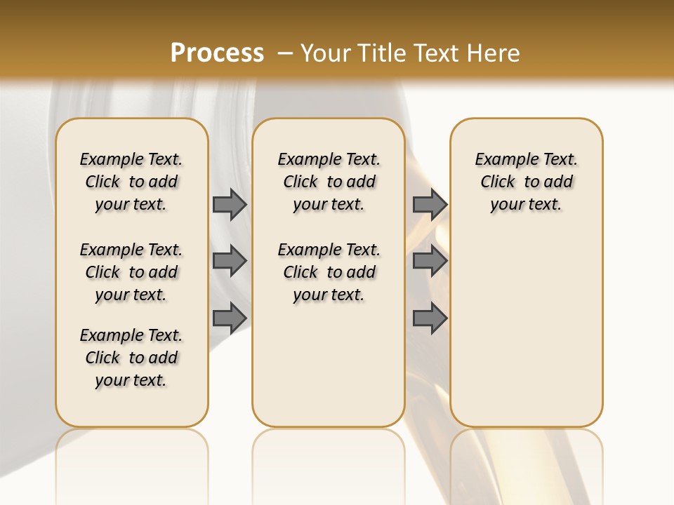 Lubricant Liquid Close Up PowerPoint Template