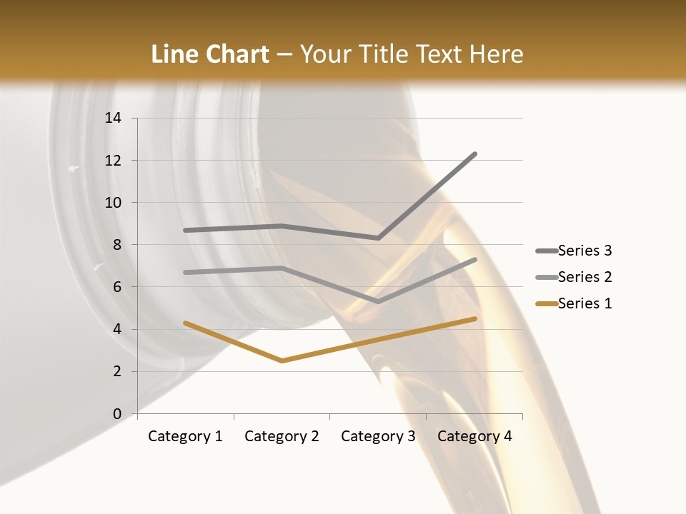 Lubricant Liquid Close Up PowerPoint Template