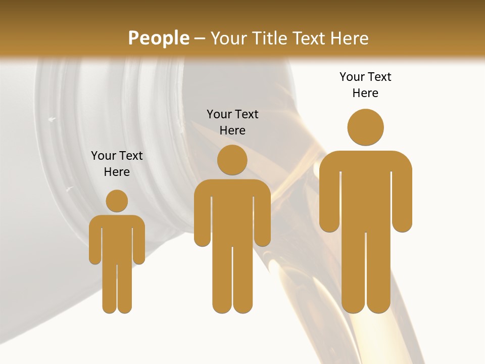 Lubricant Liquid Close Up PowerPoint Template