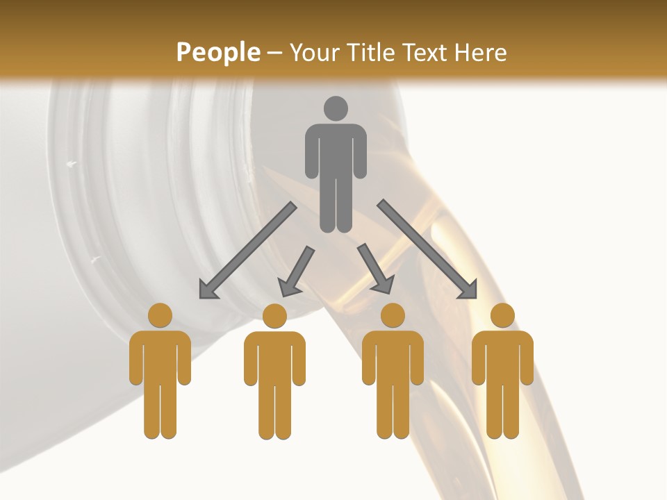 Lubricant Liquid Close Up PowerPoint Template