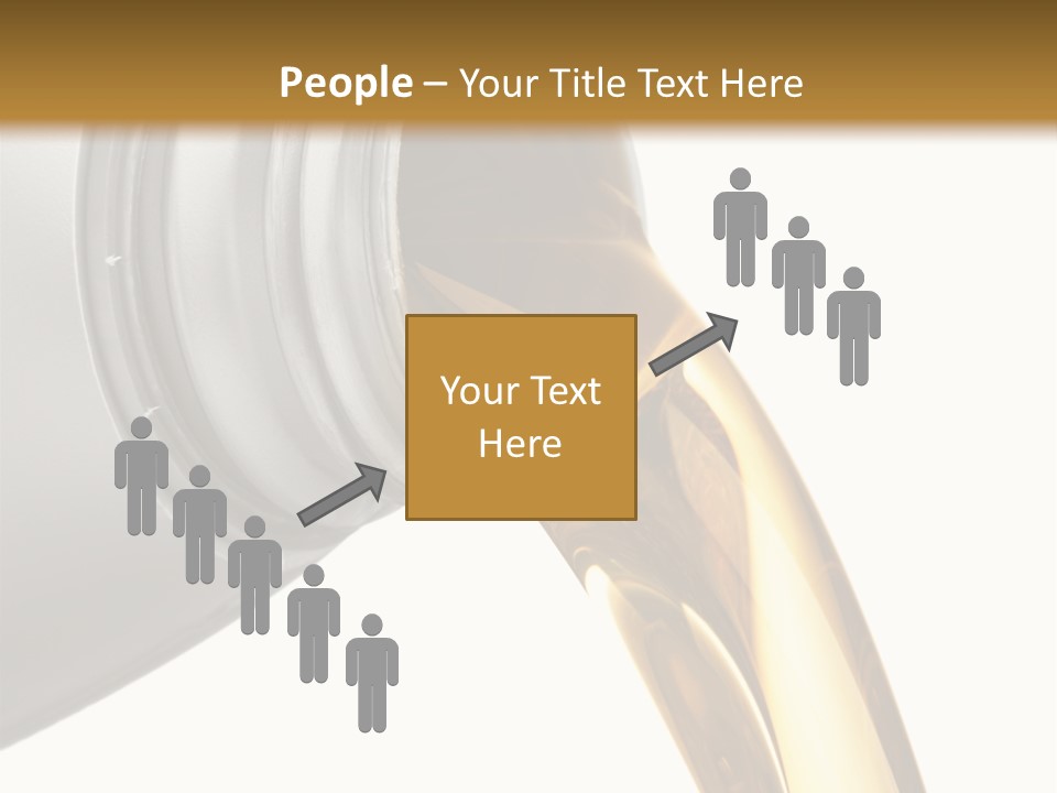 Lubricant Liquid Close Up PowerPoint Template