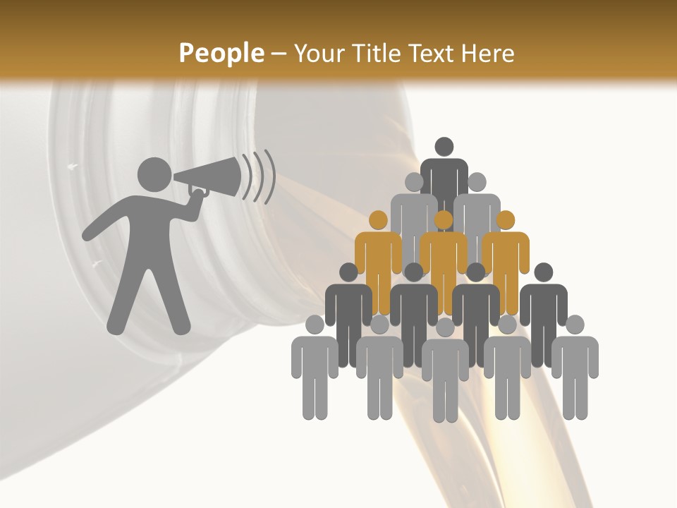 Lubricant Liquid Close Up PowerPoint Template