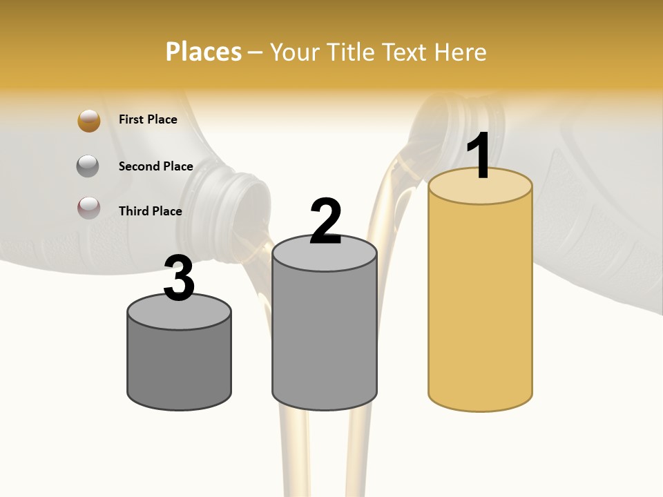 Pouring Isolated Liquid PowerPoint Template