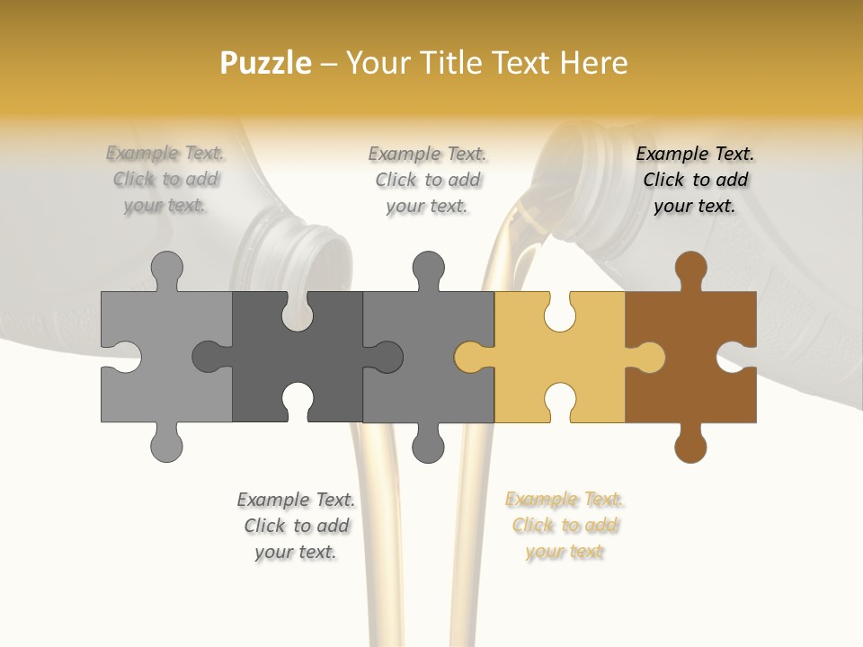 Pouring Isolated Liquid PowerPoint Template