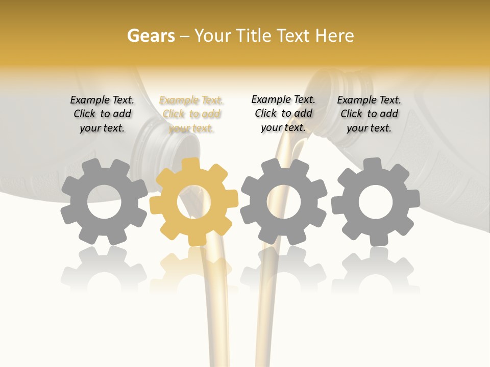 Pouring Isolated Liquid PowerPoint Template