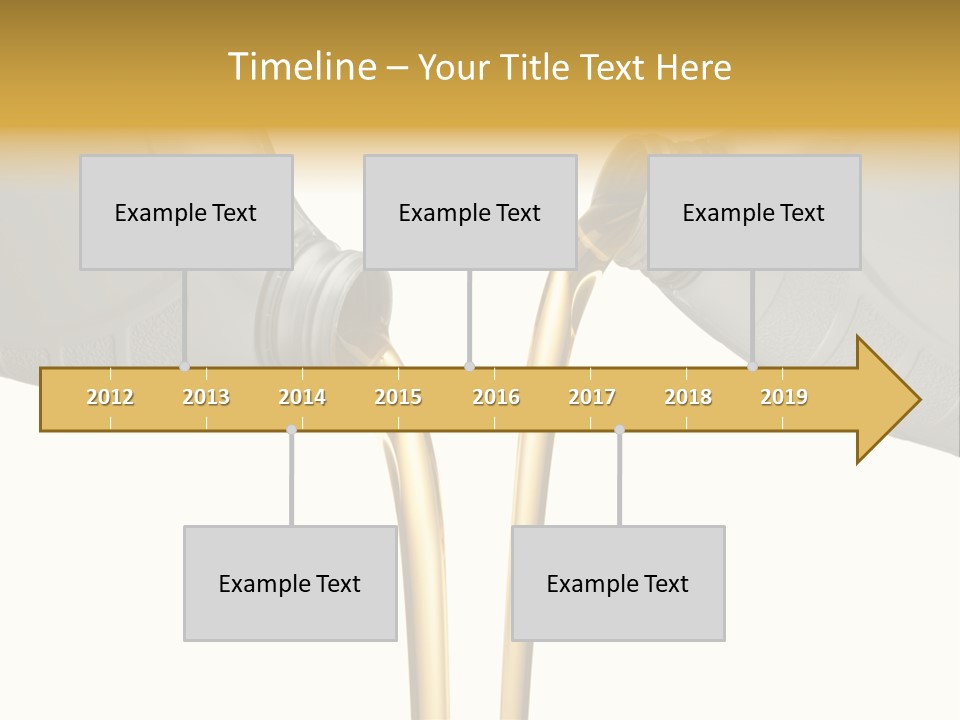 Pouring Isolated Liquid PowerPoint Template