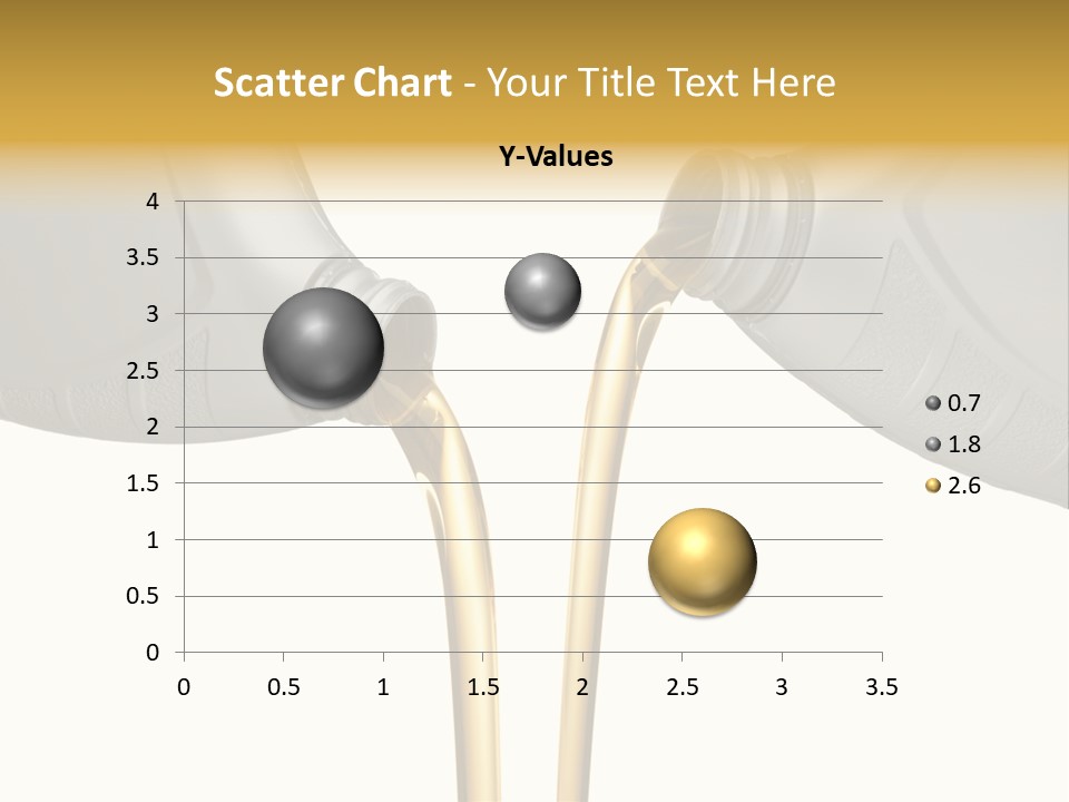 Pouring Isolated Liquid PowerPoint Template