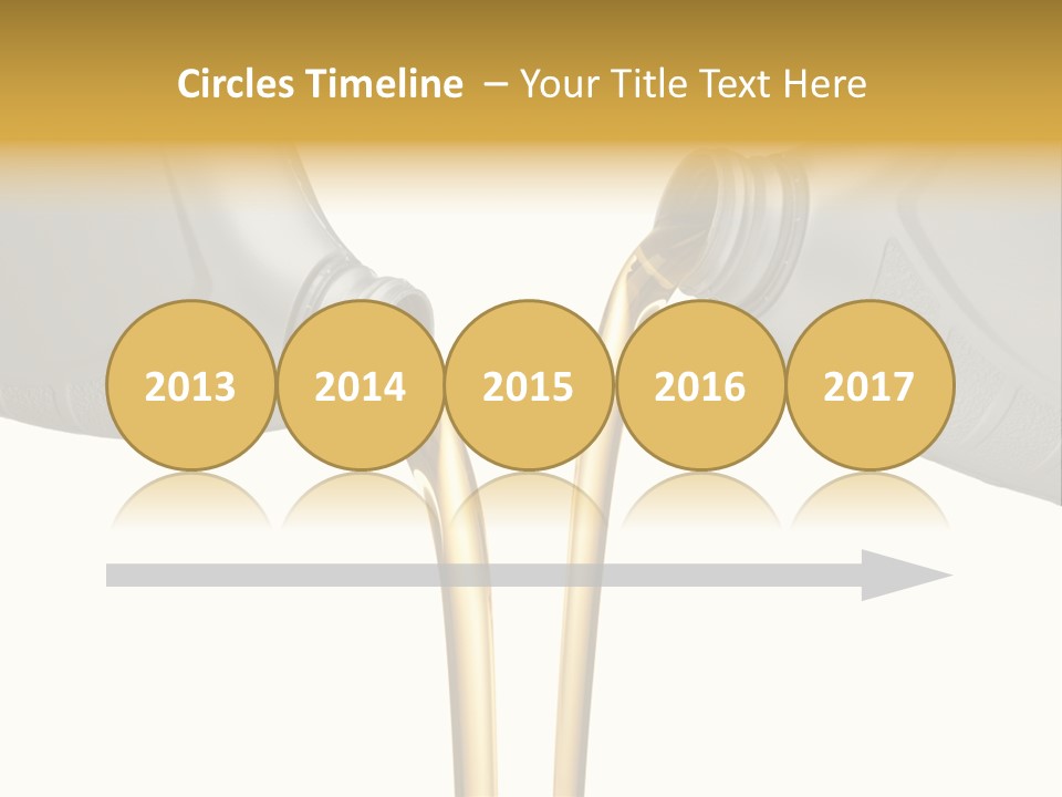 Pouring Isolated Liquid PowerPoint Template