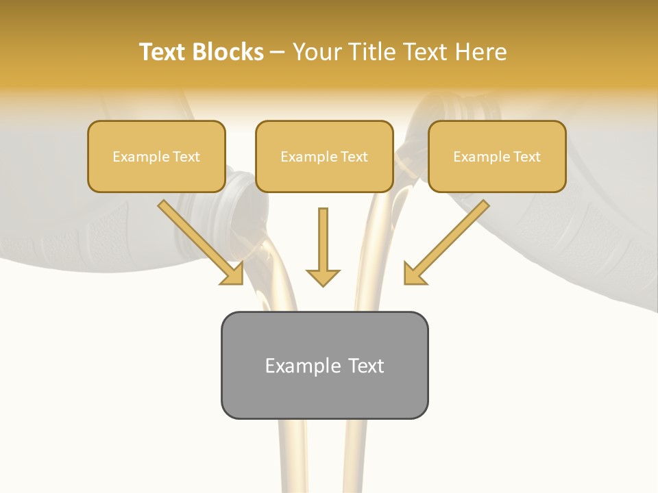 Pouring Isolated Liquid PowerPoint Template
