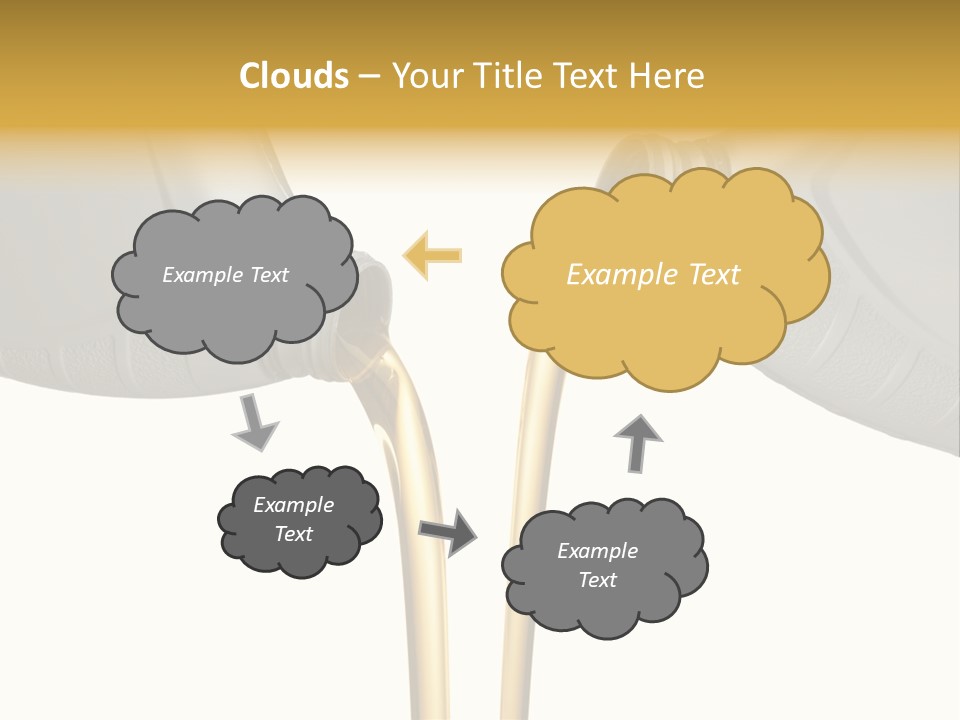 Pouring Isolated Liquid PowerPoint Template