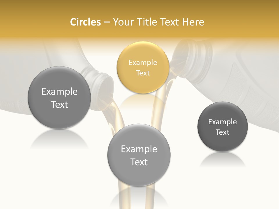 Pouring Isolated Liquid PowerPoint Template