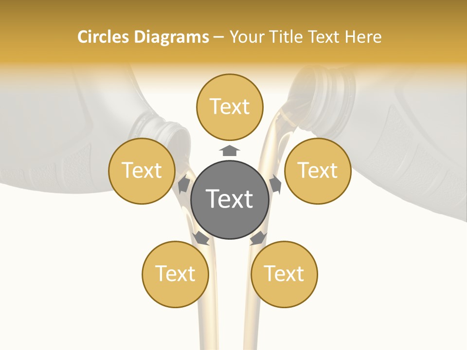 Pouring Isolated Liquid PowerPoint Template