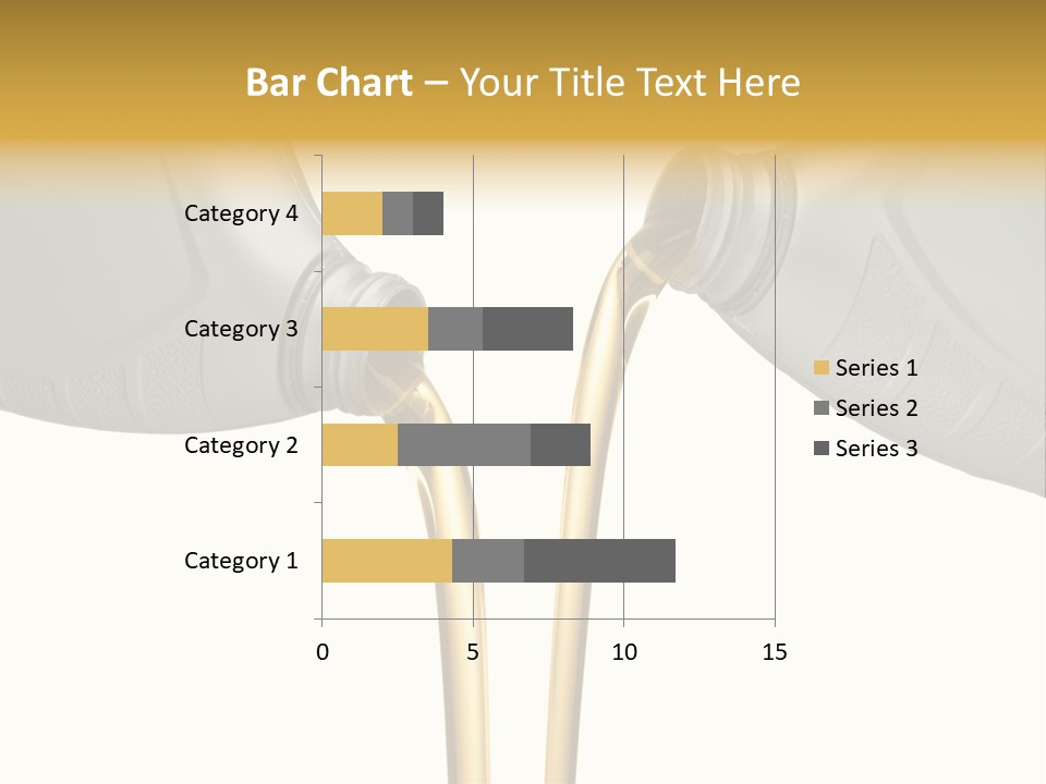 Pouring Isolated Liquid PowerPoint Template