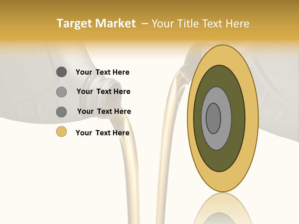 Pouring Isolated Liquid PowerPoint Template